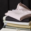 Bộ chăn ga gối Tencel 100s viền tương phản - Mềm mịn, mát, mẫu mới hiện đại, giảm giá 3tr 4
