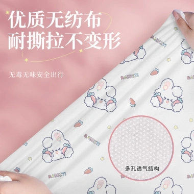 Bộ Chăn Ga & Vỏ Gối Dùng Một Lần Tiện Lợi Cho Du Lịch - Giá Ưu Đãi 43.590 VND 3