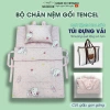 Bộ chăn gối đệm học mầm non Lụa Tencel mát mịn, gấp gọn tiện lợi - MD.DECOR