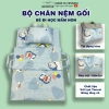 Bộ chăn gối đệm học mầm non Lụa Tencel mát mịn, gấp gọn tiện lợi - MD.DECOR 8