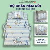 Bộ chăn gối đệm học mầm non Lụa Tencel mát mịn, gấp gọn tiện lợi - MD.DECOR 10