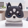 Bộ chăn gối ngủ trưa văn phòng họa tiết mèo, chó, khủng long - Giá chỉ 145.000đ 5