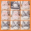 Bộ chăn gối văn phòng 3in1 Totoro biểu cảm - Đa năng, ấm áp, giá chỉ 129.000₫