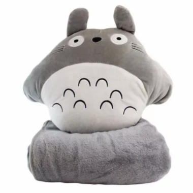 Bộ chăn gối văn phòng đa năng Totoro hình thú tròn - Giá ưu đãi 139k (Giá gốc 170.970₫) 3