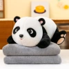 Bộ chăn gối văn phòng gấu trúc panda - Siêu mềm, thoáng mát, giảm giá 20% chỉ 189.900 VND 9
