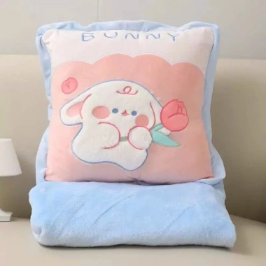 Bộ chăn gối văn phòng gối ủ tay ấm kèm chăn nghỉ trưa, phù hợp bé đi học, để xe ôtô – chỉ 150.000₫ 5