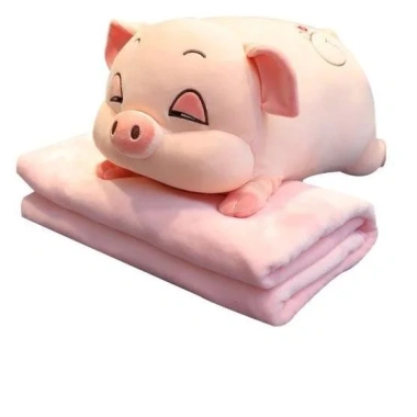 Bộ chăn gối văn phòng Heo PaPa 2 trong 1 - Thiết kế dễ thương, giảm còn 79.000đ 6 Bộ chăn gối văn phòng Heo PaPa 2 trong 1 - Thiết kế dễ thương, giảm còn 79.000đ 6