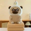 Bộ chăn gối văn phòng Sư tử 2 trong 1 - Gấu bông mềm, giá chỉ 210.000₫ 5