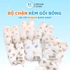 Bộ Chặn Kèm Gối Bông Muslin NAMI BABY - Vải Xô Mềm Mại, Thoáng Mát, Chống Giật, Ngủ Ngon 109k