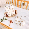 Bộ Chặn Kèm Gối Bông Muslin NAMI BABY - Vải Xô Mềm Mại, Thoáng Mát, Chống Giật, Ngủ Ngon 109k 3