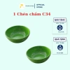 Bộ Chén Bát Nhựa Xanh Lá + Vá Canh Inox Tặng Kèm - Giá 280k Giảm 20% 6