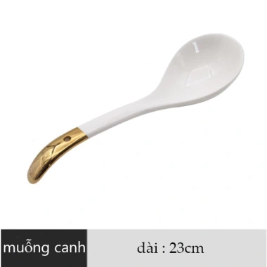 Bộ chén bát sứ trắng viền vàng phong cách Bắc Âu tách lẻ giá chỉ 36.000 VNĐ 10 Bộ chén bát sứ trắng viền vàng phong cách Bắc Âu tách lẻ giá chỉ 36.000 VNĐ 10
