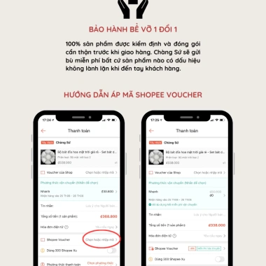 Bộ chén dĩa sứ men xanh lam cổ truyền Á Đông - Set bát đĩa hoa xanh mâm cúng, giảm 21% 9 Bộ chén dĩa sứ men xanh lam cổ truyền Á Đông - Set bát đĩa hoa xanh mâm cúng, giảm 21% 9
