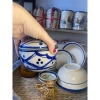 Bộ Chén Dĩa Tô 14 Món Xanh Nam Bộ - 5 Người, Gốm Lái Thiêu, Giá Ưu Đãi 299k 4
