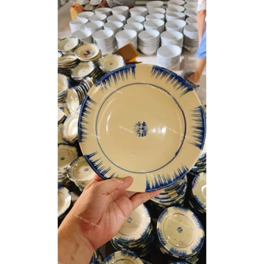 Bộ Chén Dĩa Tô Phết Xanh Nam Bộ 5 Người - Gốm Lái Thiêu, Gốm Xưa, Giá 291.000₫ 10 Bộ Chén Dĩa Tô Phết Xanh Nam Bộ 5 Người - Gốm Lái Thiêu, Gốm Xưa, Giá 291.000₫ 10