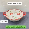 Bộ Chén Tô Dĩa Gốm Sứ Cherry Lẻ Món - Họa Tiết Dễ Thương, Giá Chỉ 19.000₫ 5