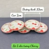Bộ Chén Tô Dĩa Gốm Sứ Cherry Lẻ Món - Họa Tiết Dễ Thương, Giá Chỉ 19.000₫ 6
