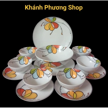 Bộ chén tô dĩa sứ Minh Long Daisy Bóng Bay 15 món – Giá ưu đãi 1,060,800₫ 2