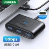 Bộ chia 4 cổng USB 3.0 Ugreen Hub 4 in 1 – Tốc độ 5Gbps, Bảo hành 18 tháng, Giá ưu đãi 130k