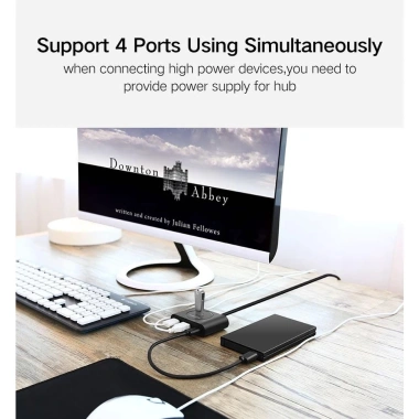 Bộ chia 4 cổng USB 3.0 Ugreen Hub 4 in 1 – Tốc độ 5Gbps, Bảo hành 18 tháng, Giá ưu đãi 130k 8