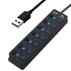 Bộ Chia 7 Cổng USB 3.0 5Gbps Đèn LED - Tốc Độ Cao Giá 71.500₫ Dành Laptop & PC