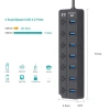 Bộ chia 7 cổng USB 3.0/2.0 1.2m, công tắc 5Gbps, tốc độ cao cho PC - Giá 71.500₫ 7