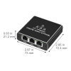 Bộ chia Ethernet ZOERAX 1-3 cổng 1.000Mbps USB, hỗ trợ Cat5‑8, 3 thiết bị đồng thời - Giá 262.900₫ 7