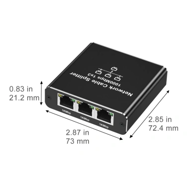 Bộ chia Ethernet ZOERAX 1-3 cổng 1.000Mbps USB, hỗ trợ Cat5‑8, 3 thiết bị đồng thời - Giá 262.900₫ 7 Bộ chia Ethernet ZOERAX 1-3 cổng 1.000Mbps USB, hỗ trợ Cat5‑8, 3 thiết bị đồng thời - Giá 262.900₫ 7