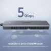 Bộ chia Hub USB 1 ra 4 Ugreen 50.985 CM219 USB 3.0 5Gbps Cổng sạc 5V USB-C - Giá chỉ 268.000₫ 6