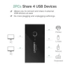 Bộ chia sẻ máy in USB 2.0 UGREEN US216 từ 4 thiết bị vào 2 máy tính, chính hãng, bảo hành 18 tháng, giá ưu đãi 359.000₫ 8