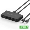Bộ chia sẻ máy in USB 2.0 UGREEN US216 từ 4 thiết bị vào 2 máy tính, chính hãng, bảo hành 18 tháng, giá ưu đãi 359.000₫ 9