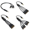Bộ chia tai nghe NLINNI 3.5mm TRRS 1/8 inch Mic Stereo Splitter, chỉ 88k 6