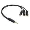 Bộ chia tai nghe NLINNI 3.5mm TRRS 1/8 inch Mic Stereo Splitter, chỉ 88k 10