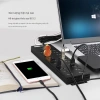 Bộ chia USB 20 cổng Sipolar nguồn rời - Hub USB 2.0 công nghiệp, hỗ trợ cắm phone 7