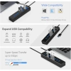 Bộ chia USB 3.0 7 cổng Superspeed 5Gbps, dây 1.2m + đèn LED - Hub đa năng PC, giá ưu đãi 65k 9