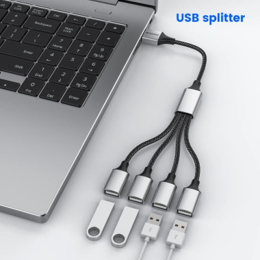Bộ chia USB 4 trong 1 – Hub đa cổng, cáp chuyển đổi PC, ô tô, laptop, 119.900đ 3 Bộ chia USB 4 trong 1 – Hub đa cổng, cáp chuyển đổi PC, ô tô, laptop, 119.900đ 3