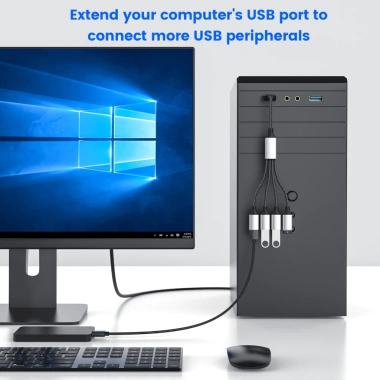 Bộ chia USB 4 trong 1 – Hub đa cổng, cáp chuyển đổi PC, ô tô, laptop, 119.900đ 4 Bộ chia USB 4 trong 1 – Hub đa cổng, cáp chuyển đổi PC, ô tô, laptop, 119.900đ 4