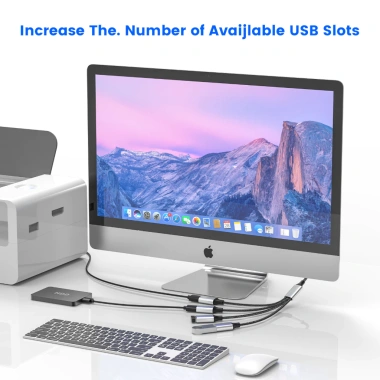 Bộ chia USB 4 trong 1 – Hub đa cổng, cáp chuyển đổi PC, ô tô, laptop, 119.900đ