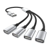 Bộ chia USB 4 trong 1 – Hub đa cổng, cáp chuyển đổi PC, ô tô, laptop, 119.900đ 9