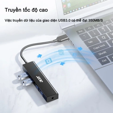 Bộ Chia USB Acer HY21 4-in-1 Hub 350 MB/s – Tốc độ cao, dùng cho PC, Giá 88.000₫ 2