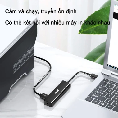 Bộ Chia USB Acer HY21 4-in-1 Hub 350 MB/s – Tốc độ cao, dùng cho PC, Giá 88.000₫ 4