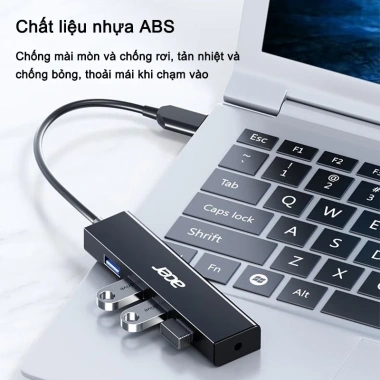 Bộ Chia USB Acer HY21 4-in-1 Hub 350 MB/s – Tốc độ cao, dùng cho PC, Giá 88.000₫ 8