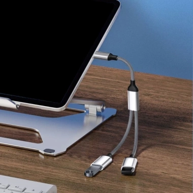 Bộ chia USB-C Nam sang Đôi USB-C Nữ, truyền dữ liệu nhanh, giá chỉ 67.870₫ 6