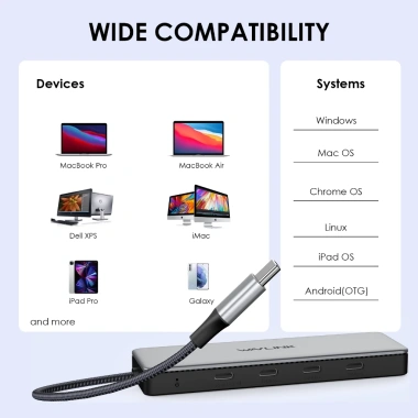 Bộ chia USB-C Wavlink nhôm 3.2 Gen 2 10Gbps – 4 Type-C PD 85W, giá chỉ 466.200đ 5