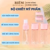 Bộ Chiết Mỹ Phẩm 5 Món Du Lịch RIEM Túi Zip Tiện Lợi Giảm Giá 35.000