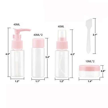 Bộ Chiết Mỹ Phẩm Du Lịch 7 Món Mini – Dùng cho Nước Hoa, Sữa Tắm, Kem – Giá 12.000₫ 3 Bộ Chiết Mỹ Phẩm Du Lịch 7 Món Mini – Dùng cho Nước Hoa, Sữa Tắm, Kem – Giá 12.000₫ 3