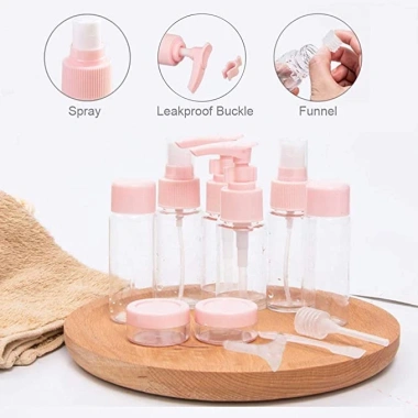Bộ Chiết Mỹ Phẩm Du Lịch 7 Món Mini – Dùng cho Nước Hoa, Sữa Tắm, Kem – Giá 12.000₫