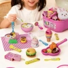 Bộ cho ăn bánh pudding NOVA Hộp cơm trưa gấu Kawaii Nhật Bản đồ chơi giáo dục trẻ 3