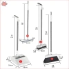 Bộ chổi 4 trong 1 N và X - Chổi quét bụi, bàn chải sàn, đa năng, dùng cho thương mại và gia đình, giảm giá 254k 9
