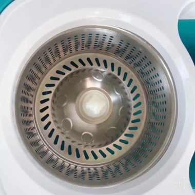 Bộ chổi lau nhà 360 độ công nghệ Thái Lan - bánh xe, bông lau Homina, giảm giá 220k